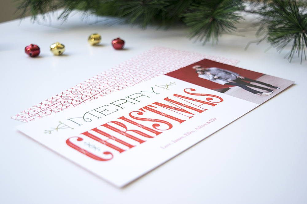 New "Very Merry Christmas" Holiday Photo Card by Clairice Gifford