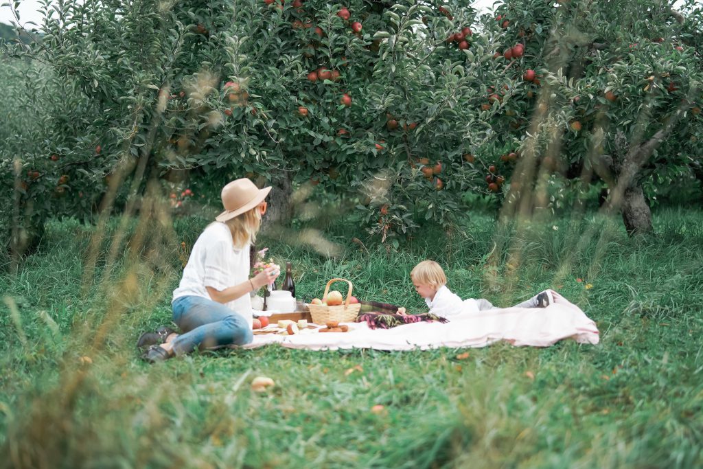 Mommy and Son Picnic Date